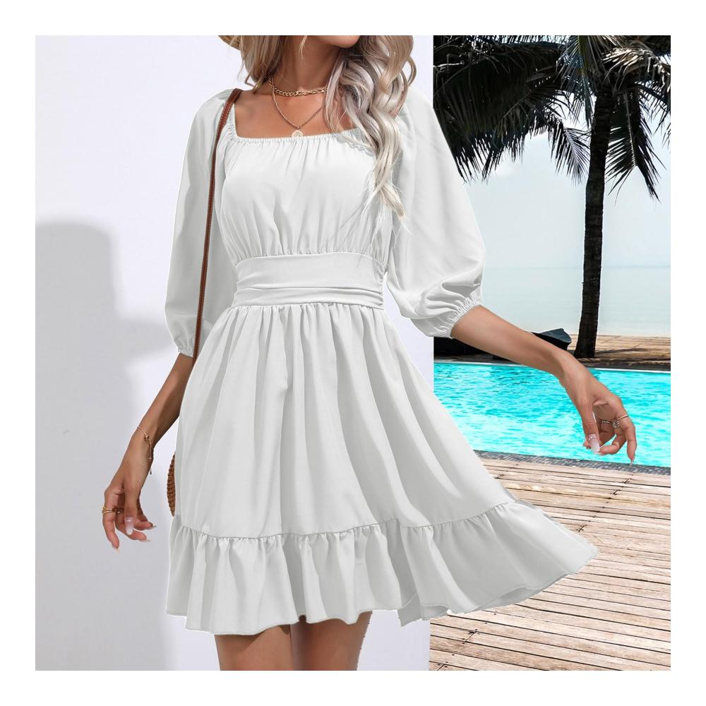 Stilvoll und professionell Business-Kleid für Frauen – Vintage-Design mit langen Ärmeln und Plus-Größe. Perfekt für Herbst und Sommer. Holen Sie sich jetzt Ihr elegantes Outfit