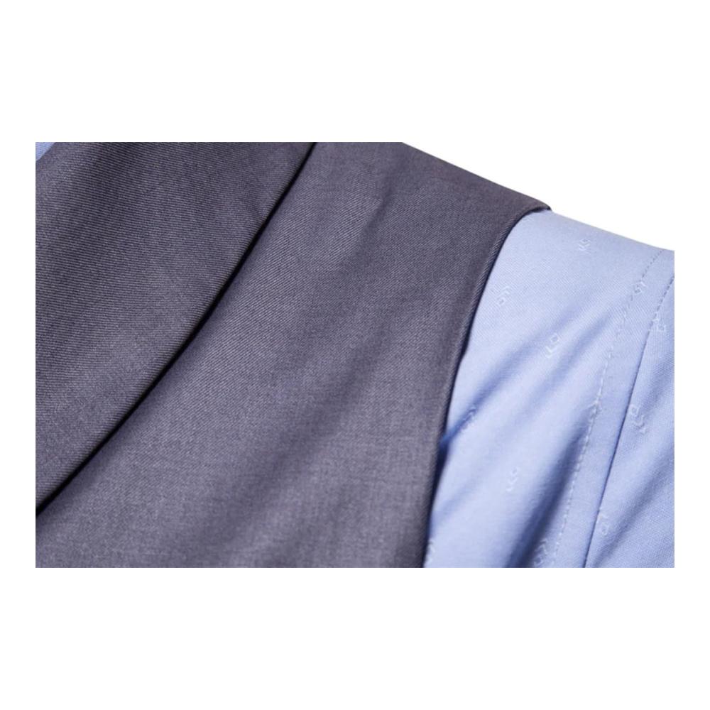 Elegante Herrenweste für Herbst und Winter Europäische Zweireiher Slim Casual Weste - Stilvoll und bequem für jede Gelegenheit