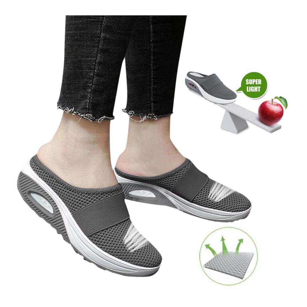 Höchsten Komfort auf dem Court Tennisschuhe Damen Air Cushion Orthopädische Slip-On Sneaker mit Fußbett für Ultimative Leistung und Stil