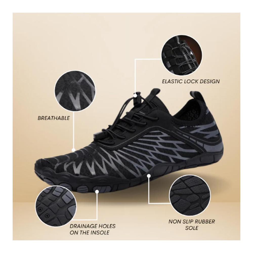Leichte Trailrunningschuhe Atmungsaktive Unisex-Minimalist-Schuhe für Sommerwanderungen. Rutschfest und barfußähnlich für ultimatives Naturerlebnis