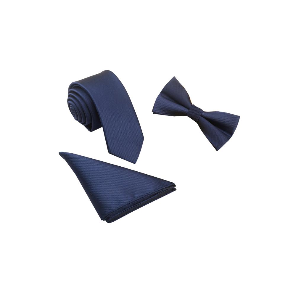 Entdecke das ultimative Trio Herren Fliege 6cm Schmale Krawatte & Einstecktuch - Alles in einem Set! Stilvoll vielseitig und perfekt abgestimmt. Hol es dir jetzt