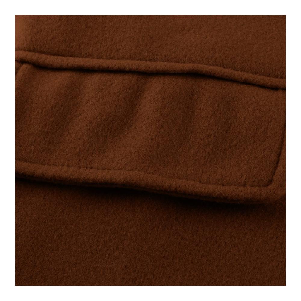 Damen Herbst Winter Stehkragen Softshelljacke Langarm Kapuze Tasche Wollmantel Mantel Elegant Praktisch Gürtel Freizeit Zipper Wintermantel Taschendekoration Casual S Bis 2XL