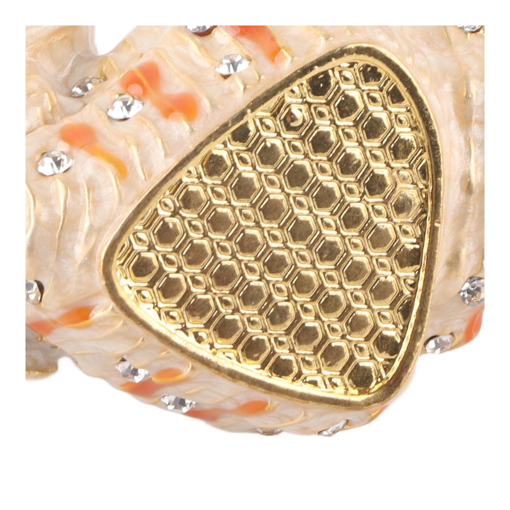 Organisieren Sie Ihren Schmuck stilvoll! Exquisites Muscheldesign Schmucktablett für Ringe Ohrringe Halsketten Armbänder und Uhren. Perfekte Aufbewahrungslösung