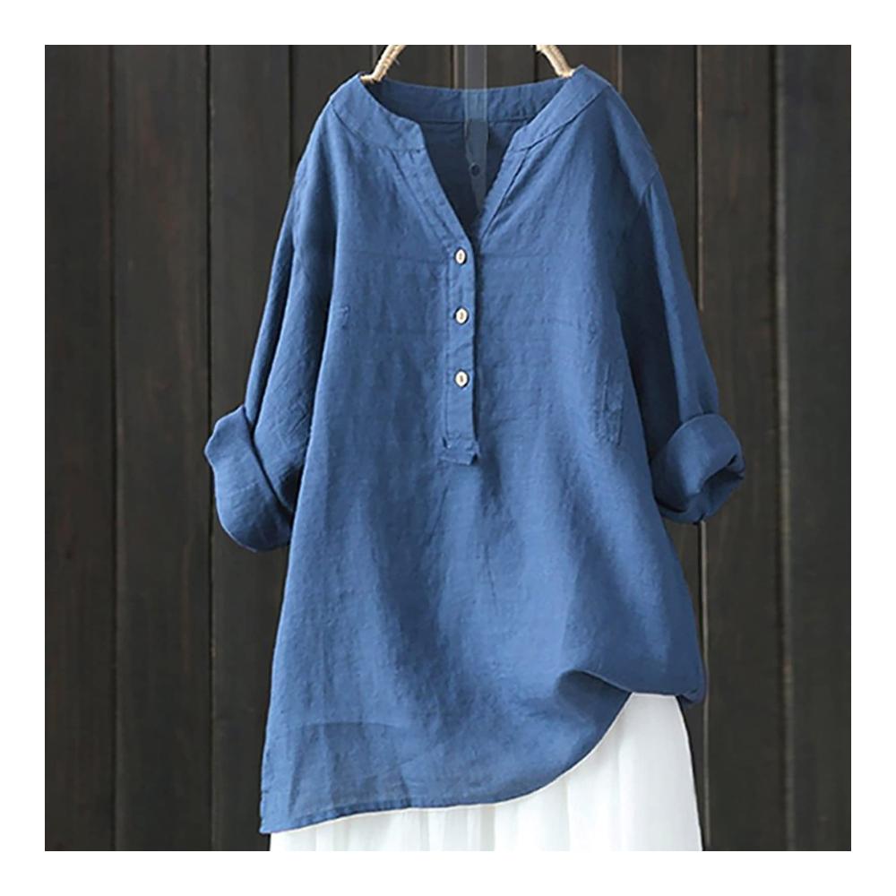 Stilvoll und bequem Damen Langarmshirts für Frühling & Sommer | Trendige V-Ausschnitte lässige Rollärmel und tolle Farbauswahl! Jetzt zugreifen im Ausverkauf