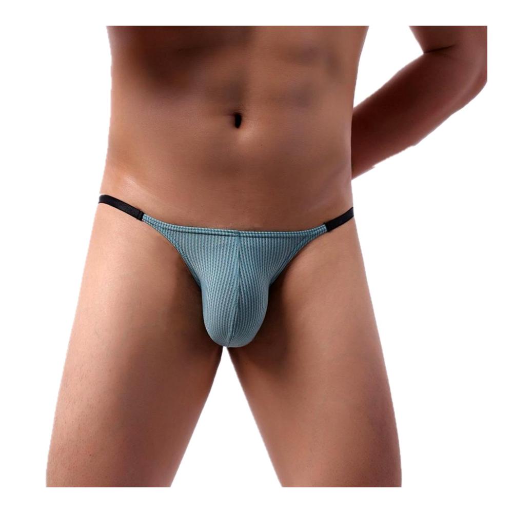 Verlockende Slips für einen verführerischen Look Brasilianische Penis-Pouch-Unterwäsche mit schlanker Taille und niedriger Leibhöhe. Perfekt für stilbewusste Männer