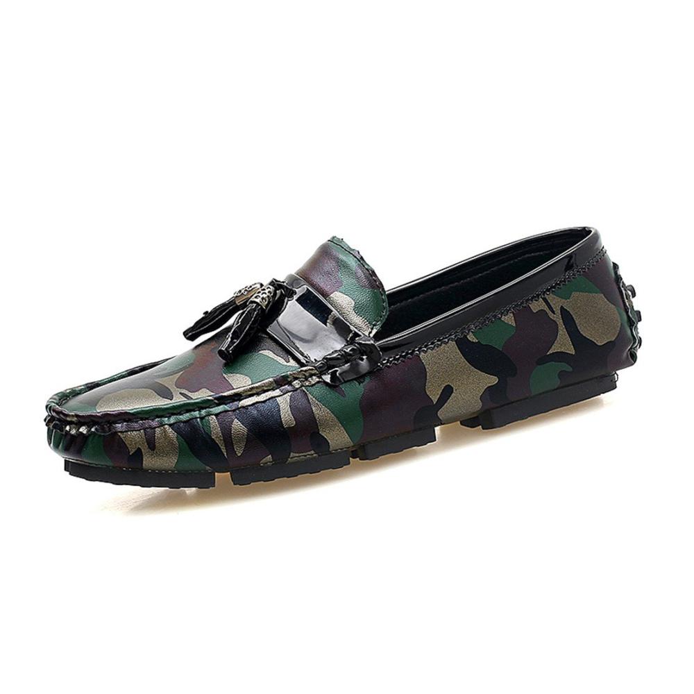 Entdecke den ultimativen Komfort Herren Slipper & Mokassins - Klassisch Ultraleicht und Stilvoll! Perfekt für Büro und Freizeit. Jetzt in Camouflage Silber