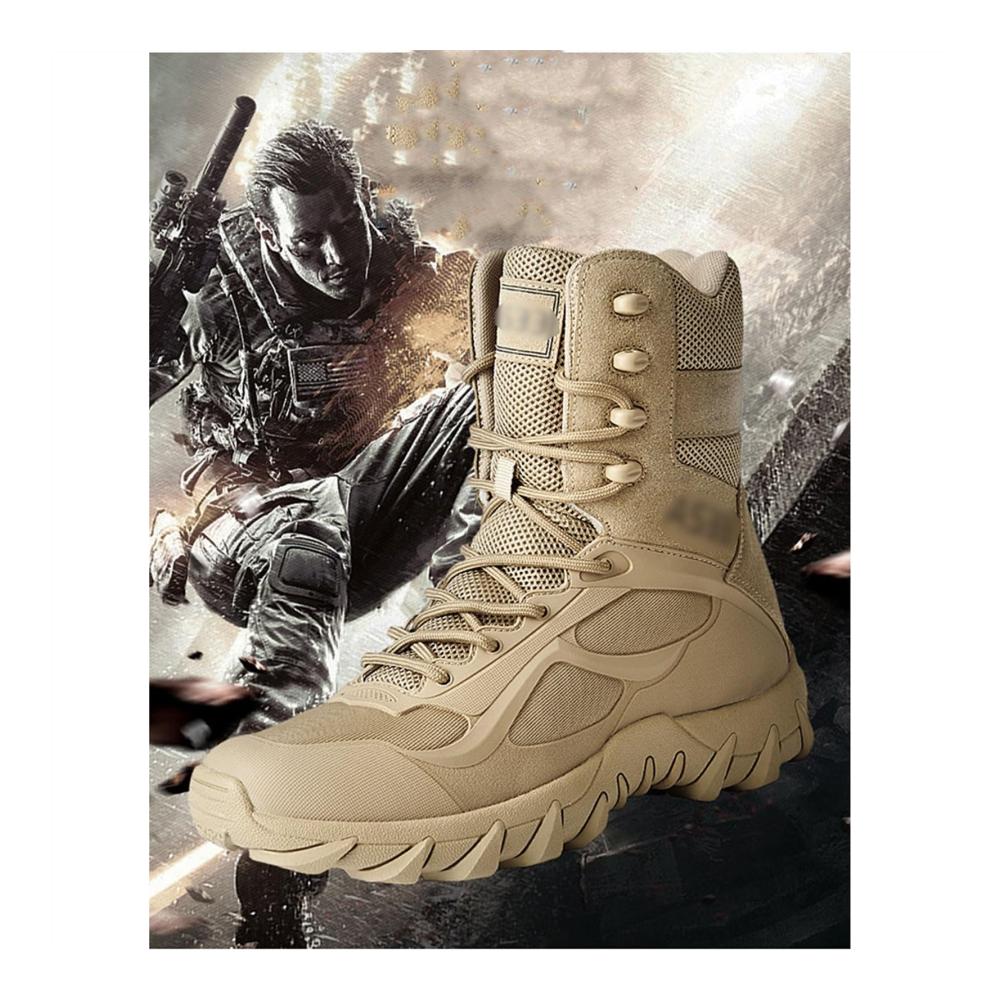 Ultimative Taktische Militärstiefel SadiTy Herren Kampfstiefel - Wasserdicht Seitlicher Reißverschluss Outdoor Hochschaft - Perfekt für Armee Jagd und Abenteuer