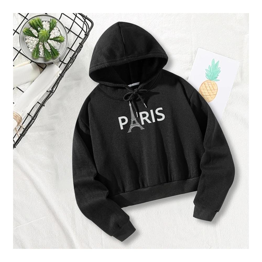 Ausgewählter Kapuzenpullover mit lässigem Stil und weichem Innenfutter für Damen