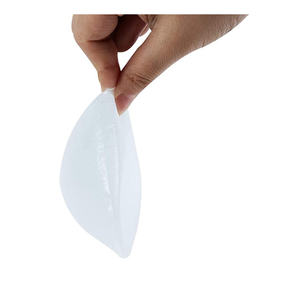 Silikon BH-Einlagen | Selbstklebende Brustformen für perfekten Sitz | Transparent & Konkav | Ideal für Transvestiten & Mastektomie | 600g/Stück | Diskrete Prothesen