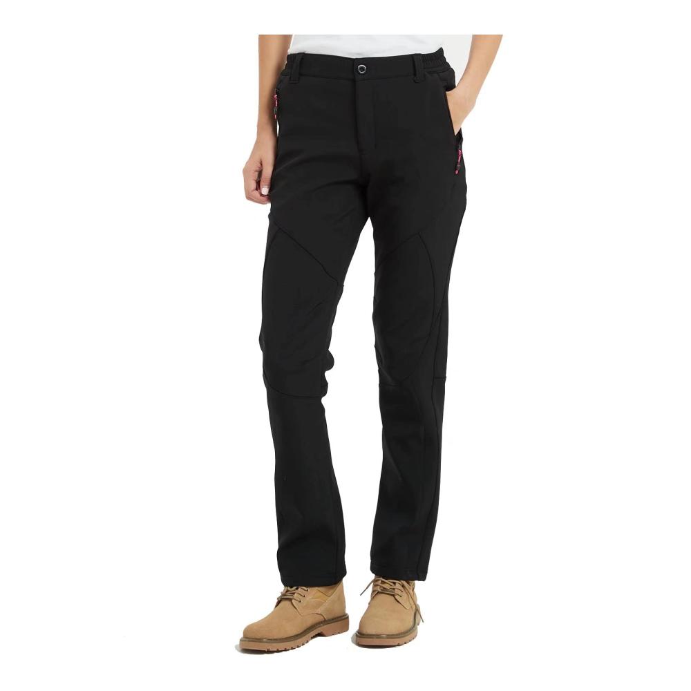 Hosen für Damen Softshellhose Fleece-gefüttert Warm Outdoorhose Wasserdicht Winddicht Thermohose Winterhose Skihose Snowboardhose Trekkinghose Funktionshose