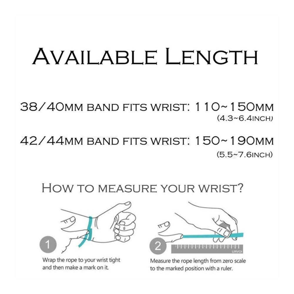 Punk Niet Uhrenarmband aus Silikon für 38mm/40mm/42mm/44mm iWatch Series 1/2/3/4/5/6//7/SE mit verstellbarer Schließe
