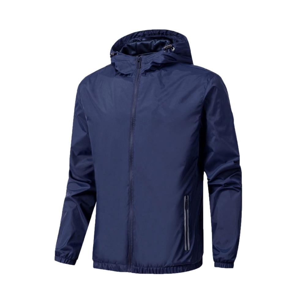Ultimative Regenjacke für Herren Wasserdicht winddicht atmungsaktiv! Mit Kapuze Funktionsjacke perfekte Übergangsjacke. Schützt vor Sonne und Regen. Ideal für Outdoor-Aktivitäten