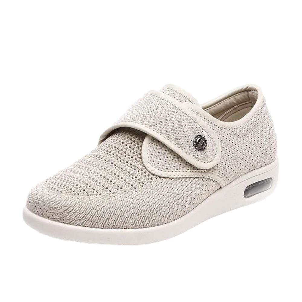 Gemütliche Hausschuhe für Damen und Herren - Atmungsaktiv bequem und extra breit! Perfekt für Diabetiker und alle die Komfort lieben. Schlupfschuhe mit Luftpolster für den Sommer