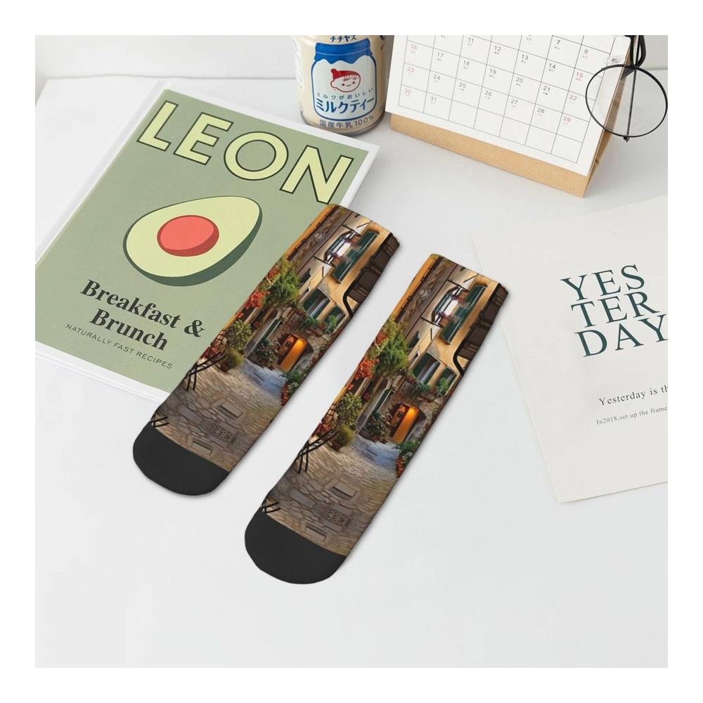 Modische Knöchelsocken Bequeme italienische Damen- und Herrensocken mit trendigen Mustern – Perfekte Passform für jeden! Entdecken Sie den Style von Italian Old Street! One Size