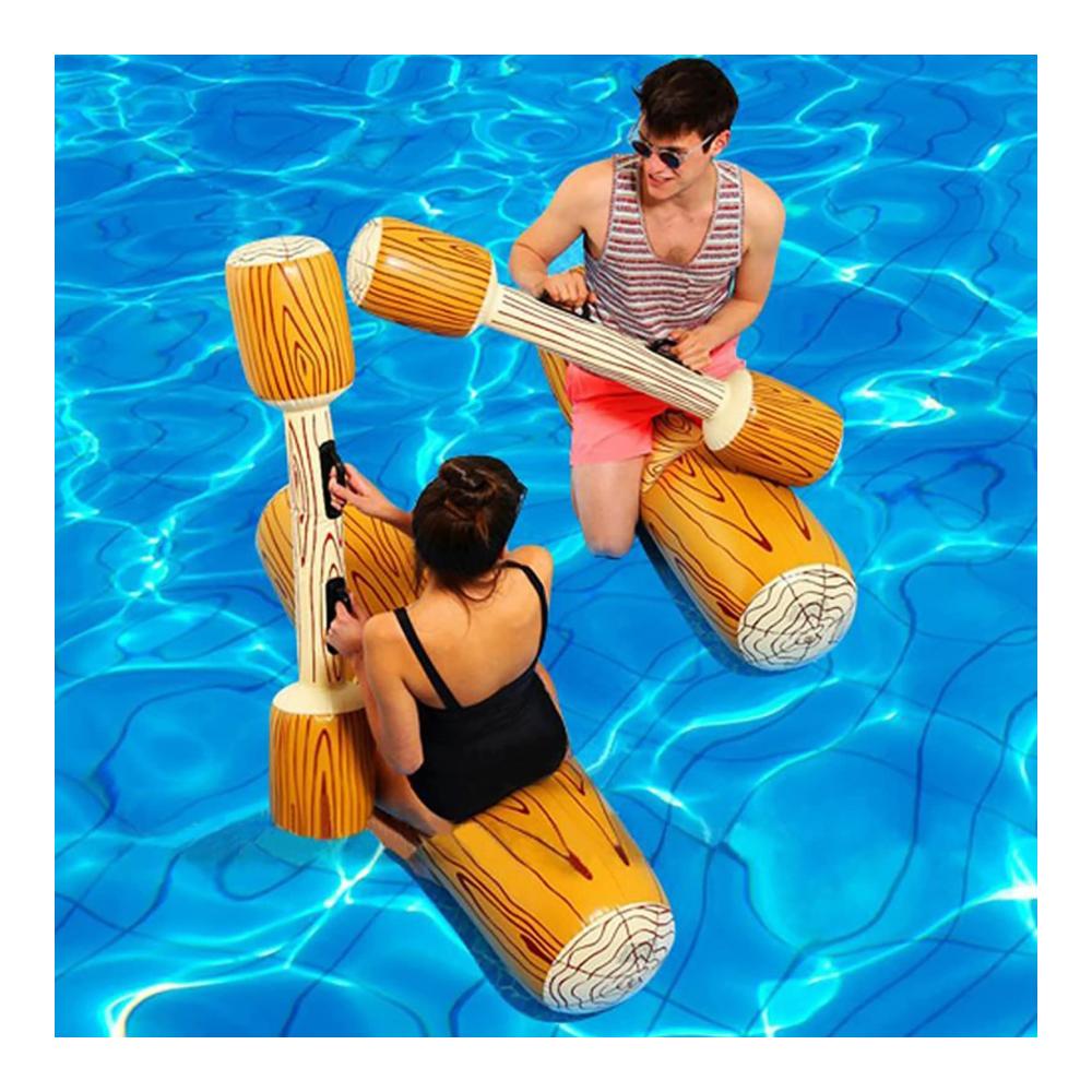 Wasserspaß für Groß und Klein 4er-Pack aufblasbare Schwimmer für Schwimmbad und Strand aus hochwertigem PVC