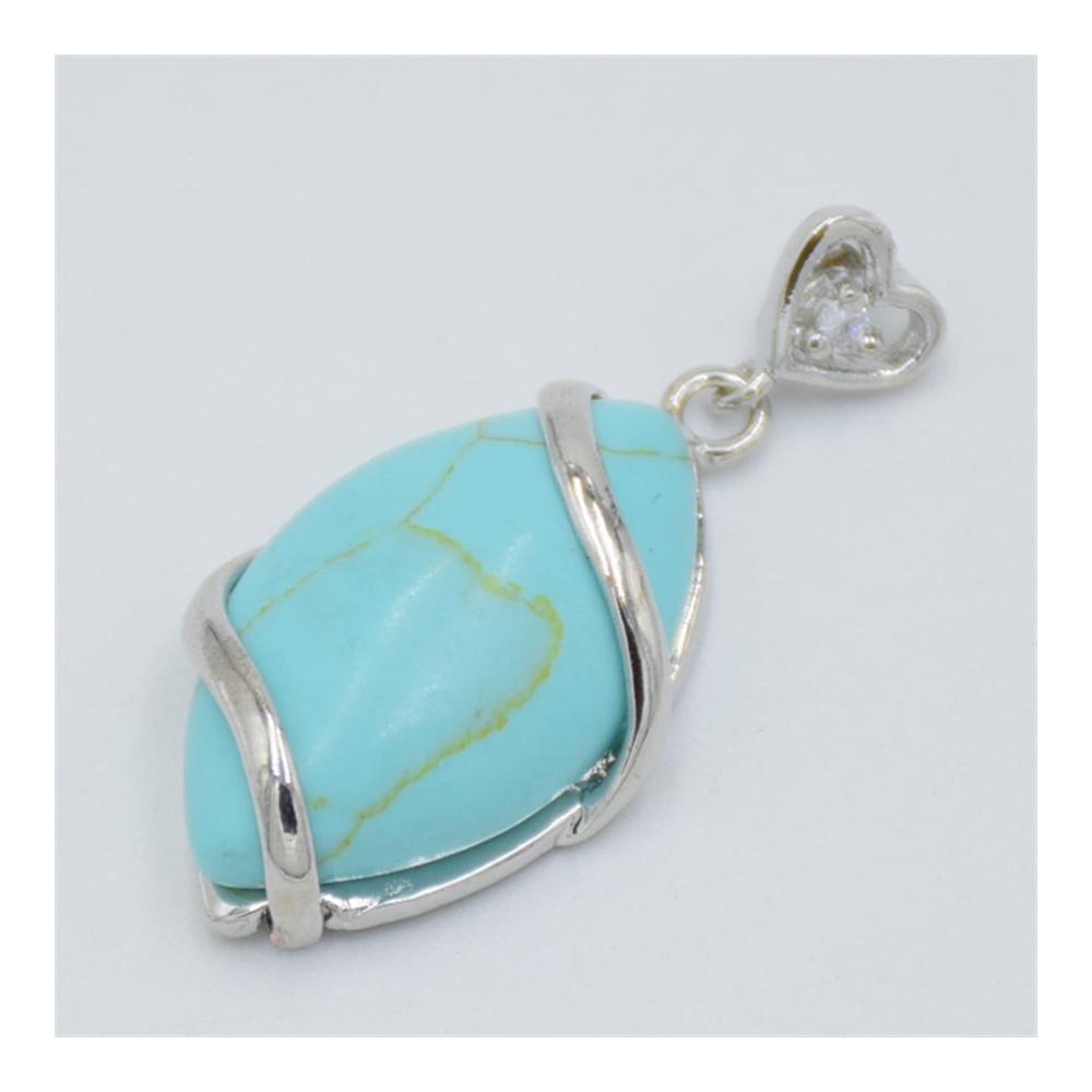Entdecke zeitlose Eleganz Ketten mit Anhänger - Klassischer Pferdeaugen-Anhänger aus Naturstein (Lapis schwarzer Onyx Opal) - Perfekt für Damen und Herren - Exquisite Modeaccessoires