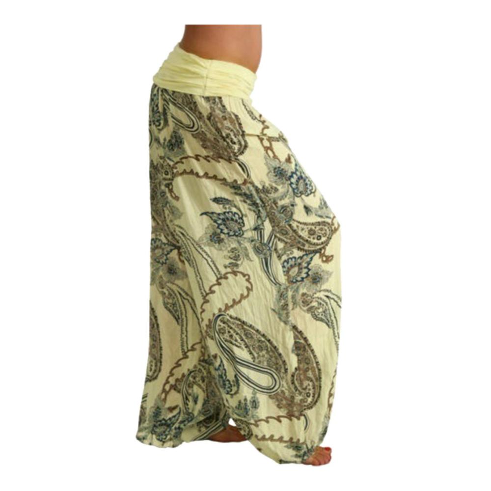 Entdecke den ultimativen Komfort Damen Yoga-Hose atmungsaktiv mit Boho-Paisley-Druck. Perfekt für Fitness Laufen und Freizeit. In Blau 3XL Schwarz Grau. Jetzt sichern