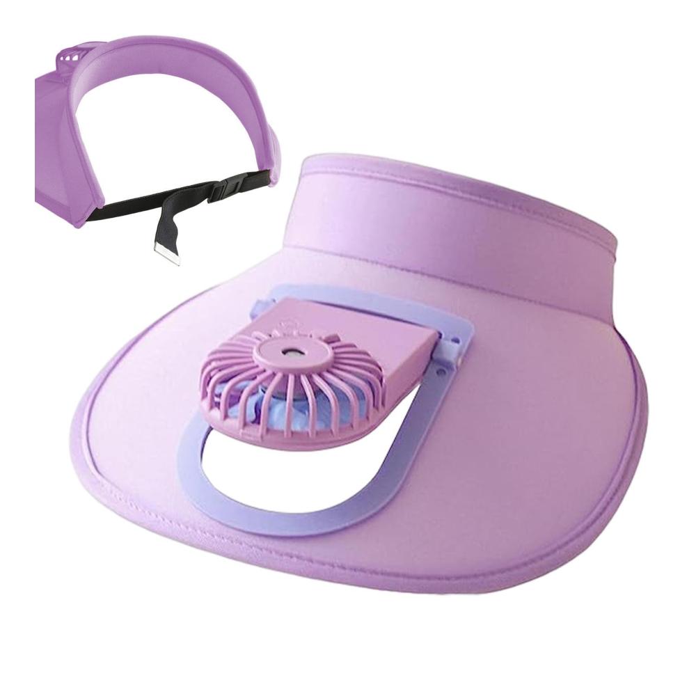 Entdecken Sie die neuesten Visiere für Damen und Kinder mit Sonnenschutz und USB-Lüfter! Perfekt für den Sommerlauf mit UV-Schutz und verstellbarer Schnalle