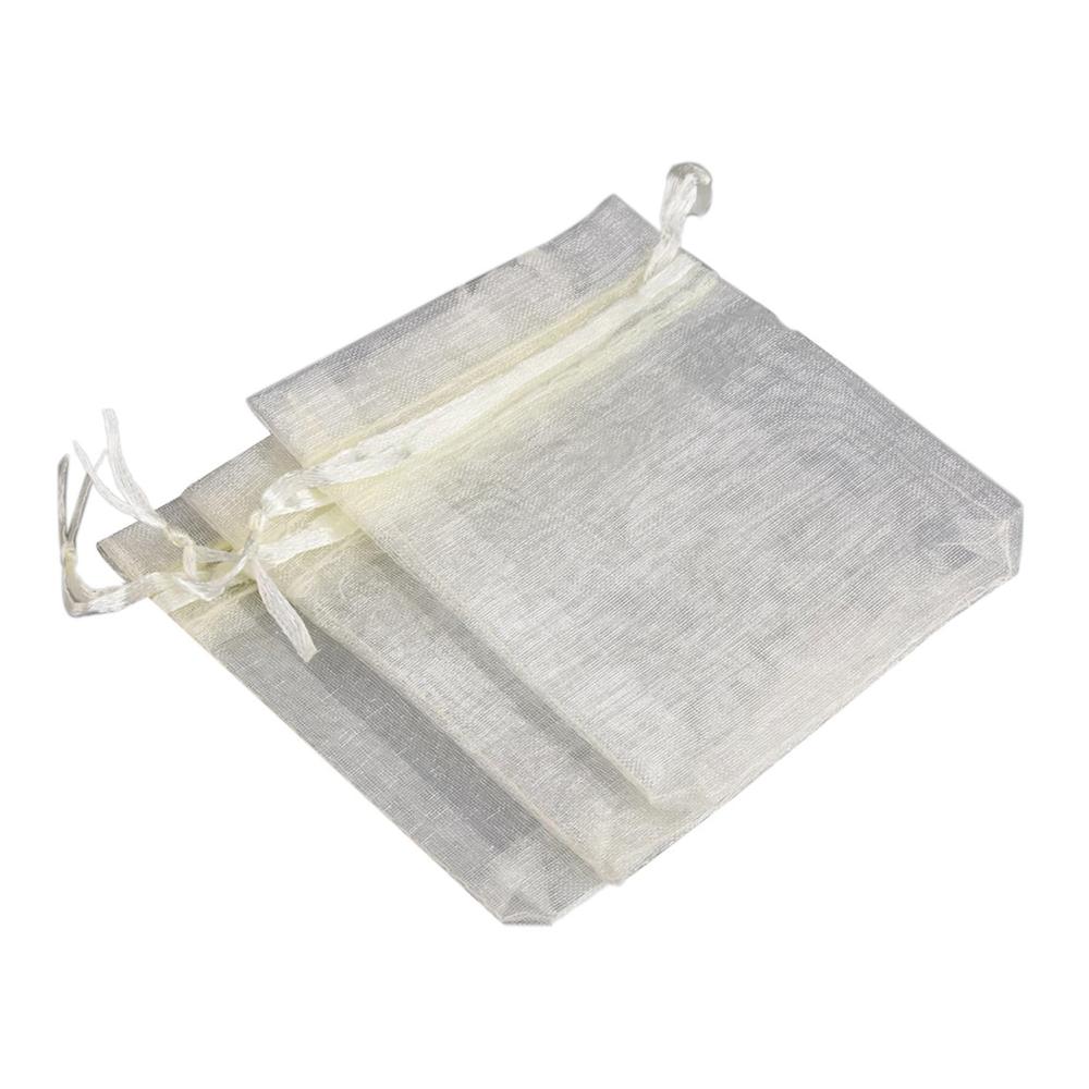 Hochzeits-Süßigkeitentüten - Party-Geschenktütchen - 50/100 St. Organza-Schmuckbeutel - 24 Farben Kordelzugbeutel Hochzeit Party Weihnachten Geschenk