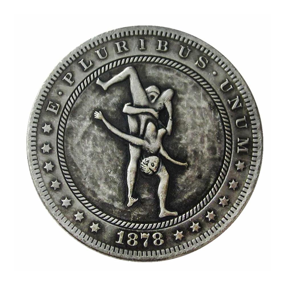 Entdecken Sie die Eleganz der Münzbörsen mit dem Versilberten Morgan Dollar S01! Sammeln Sie die klassische Schönheit der amerikanischen Geschichte wieder
