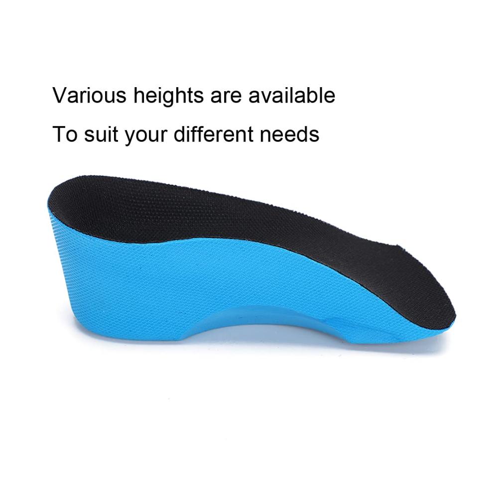 Entdecken Sie unsichtbaren Komfort Sportliche Höheneinlagen für perfekte Rückenentlastung und 2-4 cm zusätzliche Größe. Perfekte PU-Qualität für maximalen Komfort