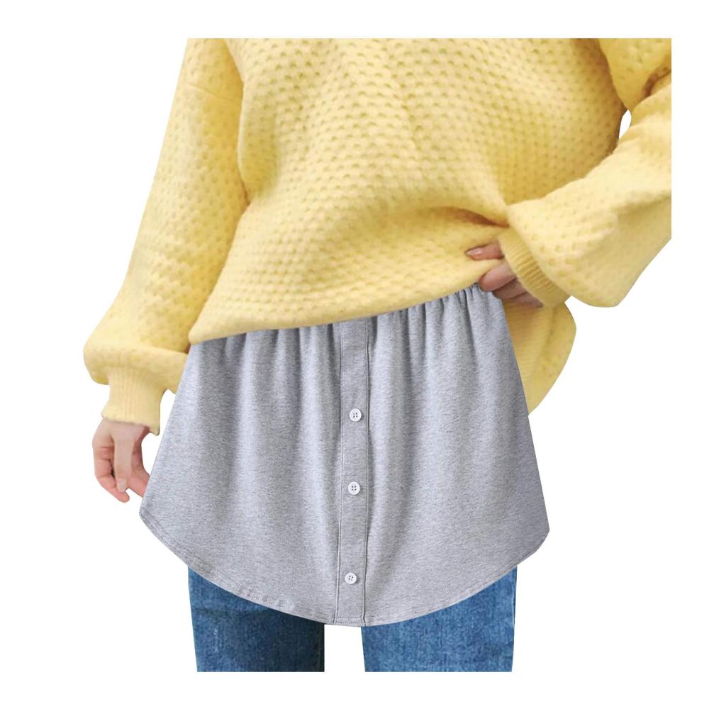 Attraktiver Damenrock Verstellbare Schichtung Elastisches Taillenband Modische Plus Size Mini-Unterrock Teilen. Perfekt für jeden Anlass