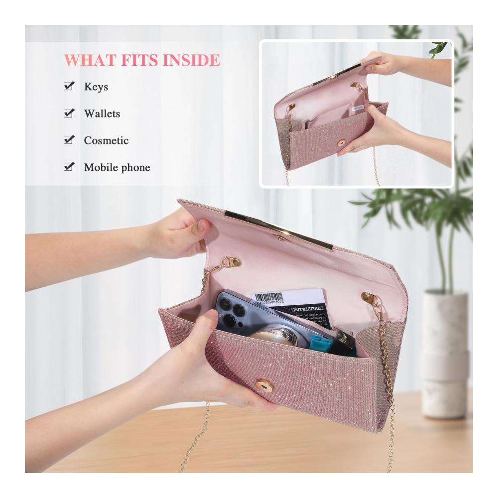 Clutches Damen Elegante Abendtaschen für stilbewusste Frauen ideal für Hochzeiten Partys und Freizeit
