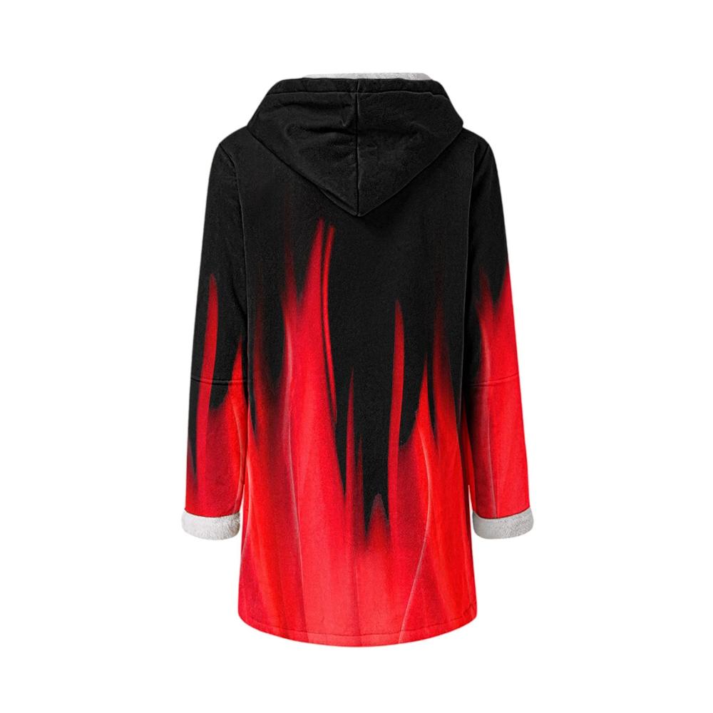 Ultimativer Komfort Trendiger Damen Pullover mit Fleece-Futter für kalte Tage | Warm weich & stylisch | Perfekt für Winter | Hochwertige Strickjacke für jeden Anlass (Rot XL