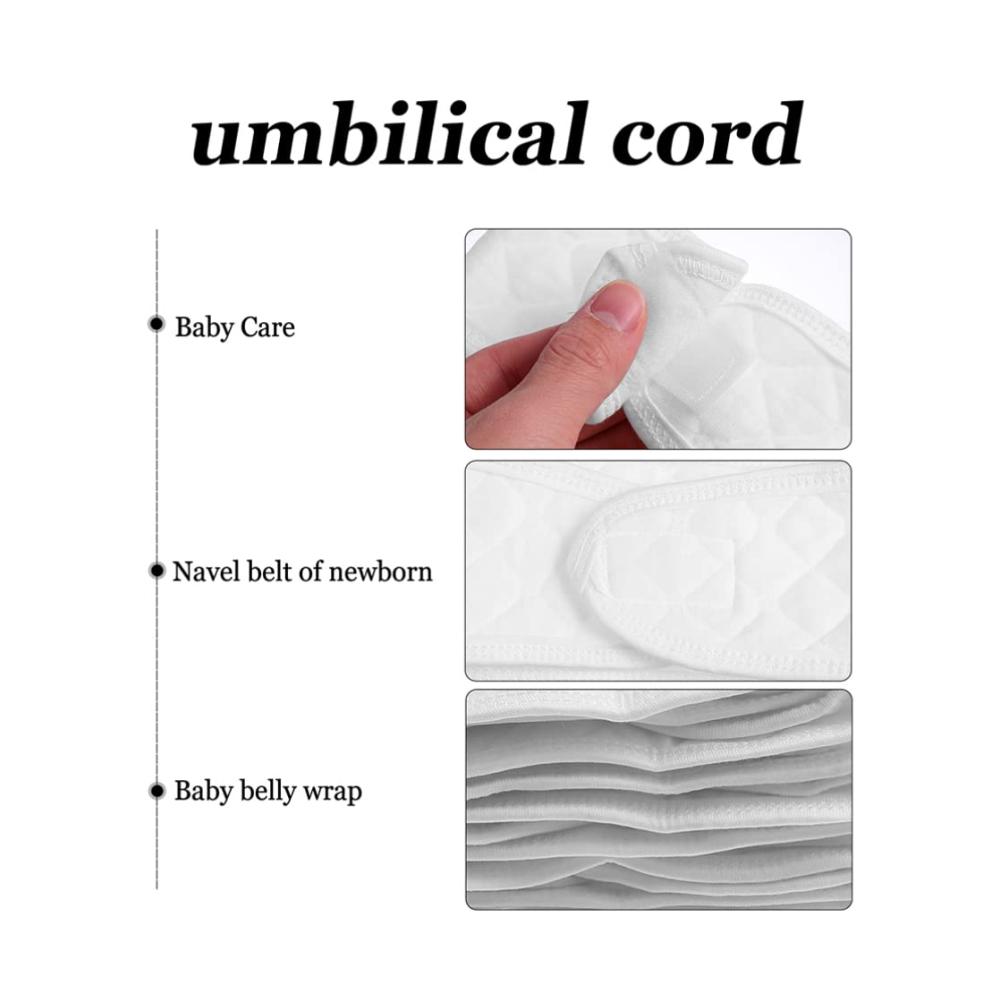 Entzückende Bauchbänder für Neugeborene! 8er-Pack mit weichem Baumwollmaterial. Unverzichtbar für Babys Komfort und Pflege. Perfekte Unterstützung für den empfindlichen Bauch. Jetzt sichern