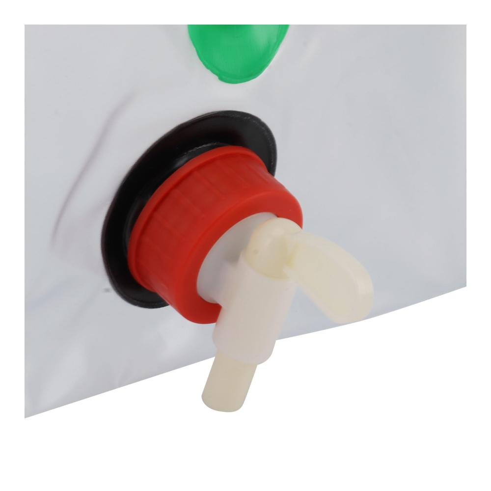 20 L Oberirdischer Pool Stufengewichte – Faltbarer Doppelgriff-Sandsack – Transparent & Wasserdicht | Universell für Winterpool-Abdeckungen