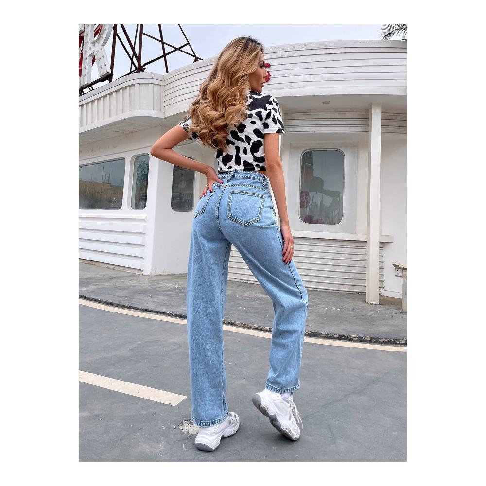 Entdecke die Perfektion Stylische Damen Jeanshosen für trendigen Streetwear-Look mit hohem Tragekomfort und praktischen Taschen