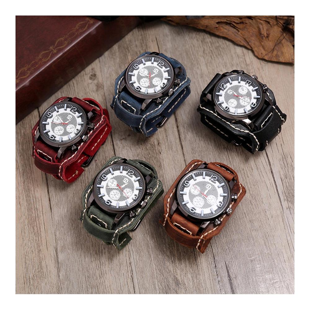 Entdecke stilvolle Uhrenarmbänder für Damen und Herren Retro-Designs Gothic-Manschetten und mehr! Verleihe deiner Uhr einen einzigartigen Look