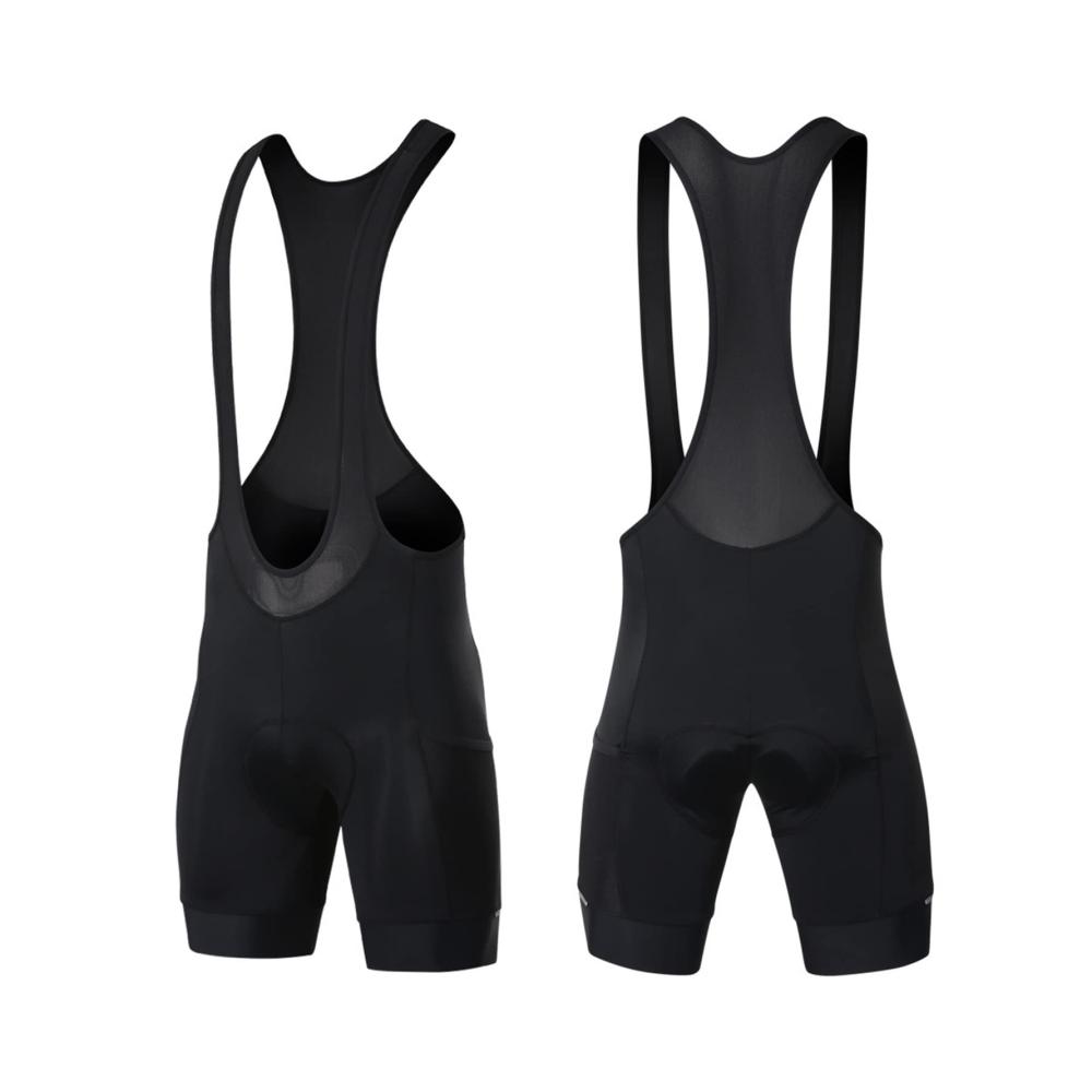 Ultimativer Komfort beim Radfahren Hochleistungs-Trägerhose für Herren mit 4D-Polsterung und atmungsaktivem Netzgewebe. Perfekt für MTB Rennen und alle Sportarten. Jetzt mit praktischen Taschen