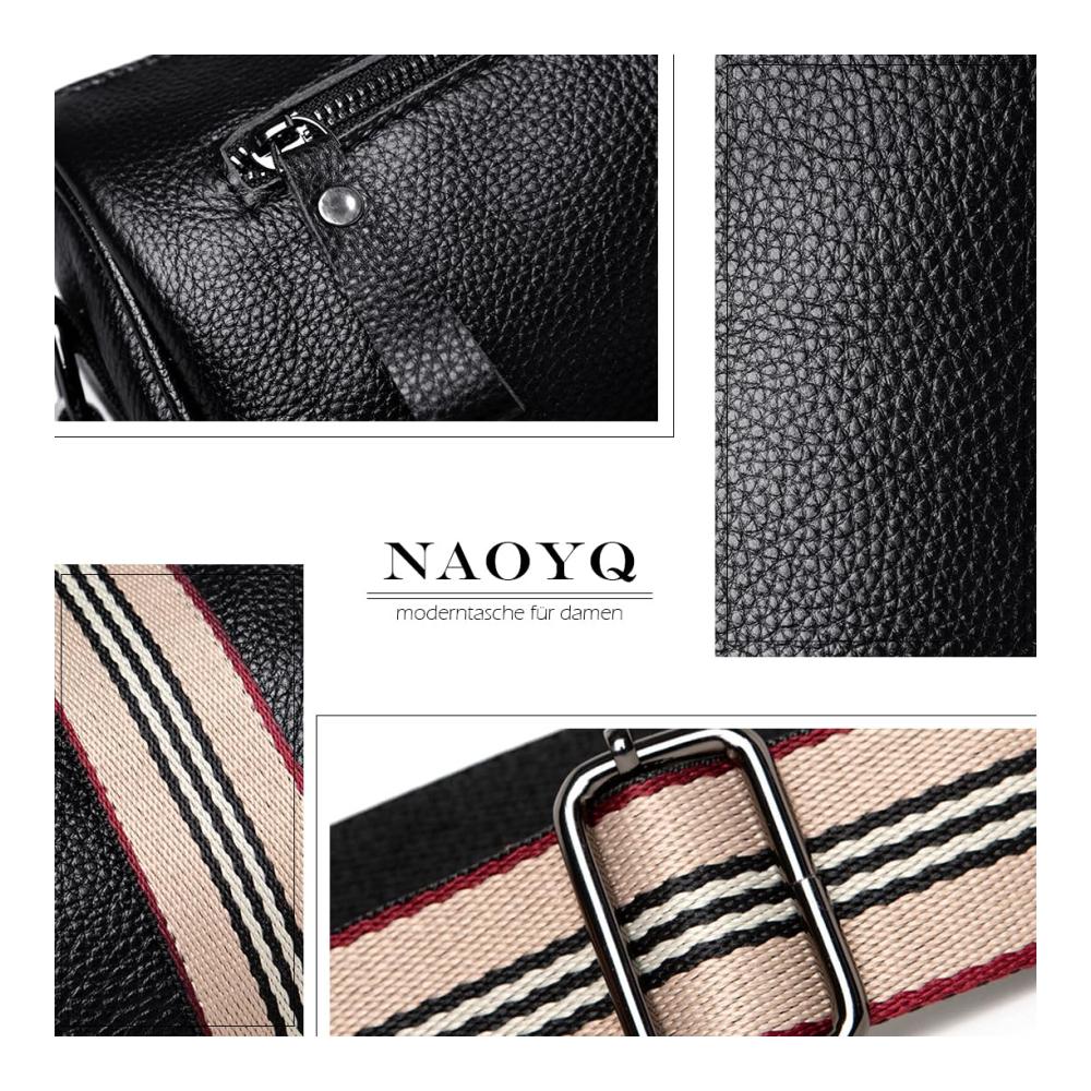 Entdecke den zeitlosen Stil Damen Leder Umhängetasche - Praktisch chic und geräumig. Ideale Crossbody Tasche für jeden Anlass