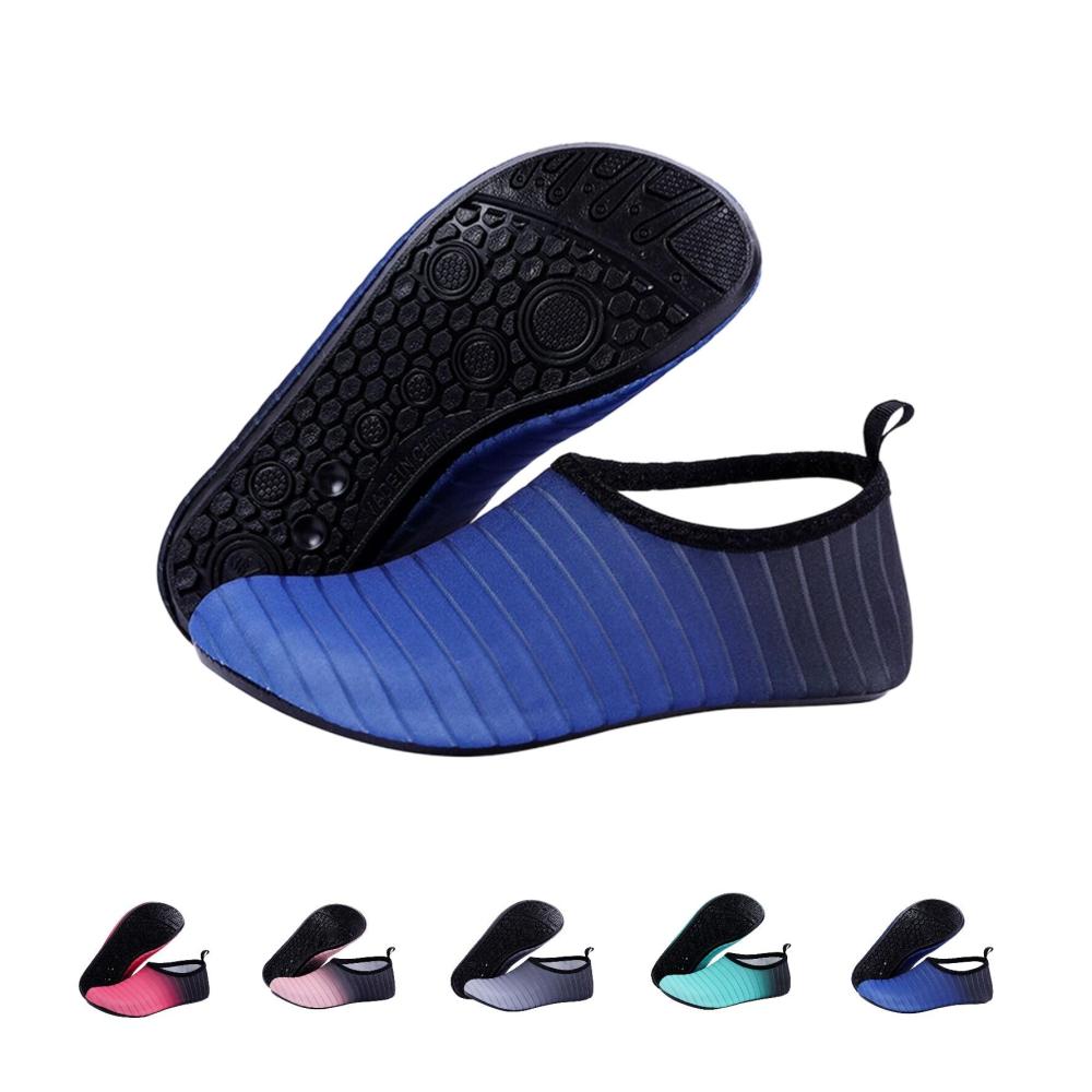 Damen & Herren Aqua Schuhe Farbverlauf rutschfest schnelltrocknend