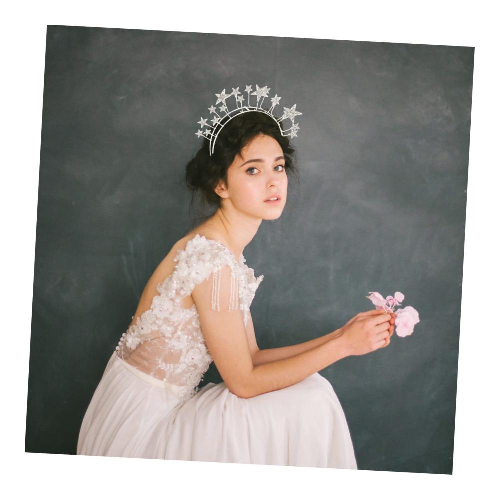 Glänzende Haarbänder Funkelnde Sterne und Strass für magische Hochzeits-Styles! Perfekter Haarschmuck für Kinder Mädchen und göttliche Prinzessinnen. Gönnen Sie sich strahlenden Glamour