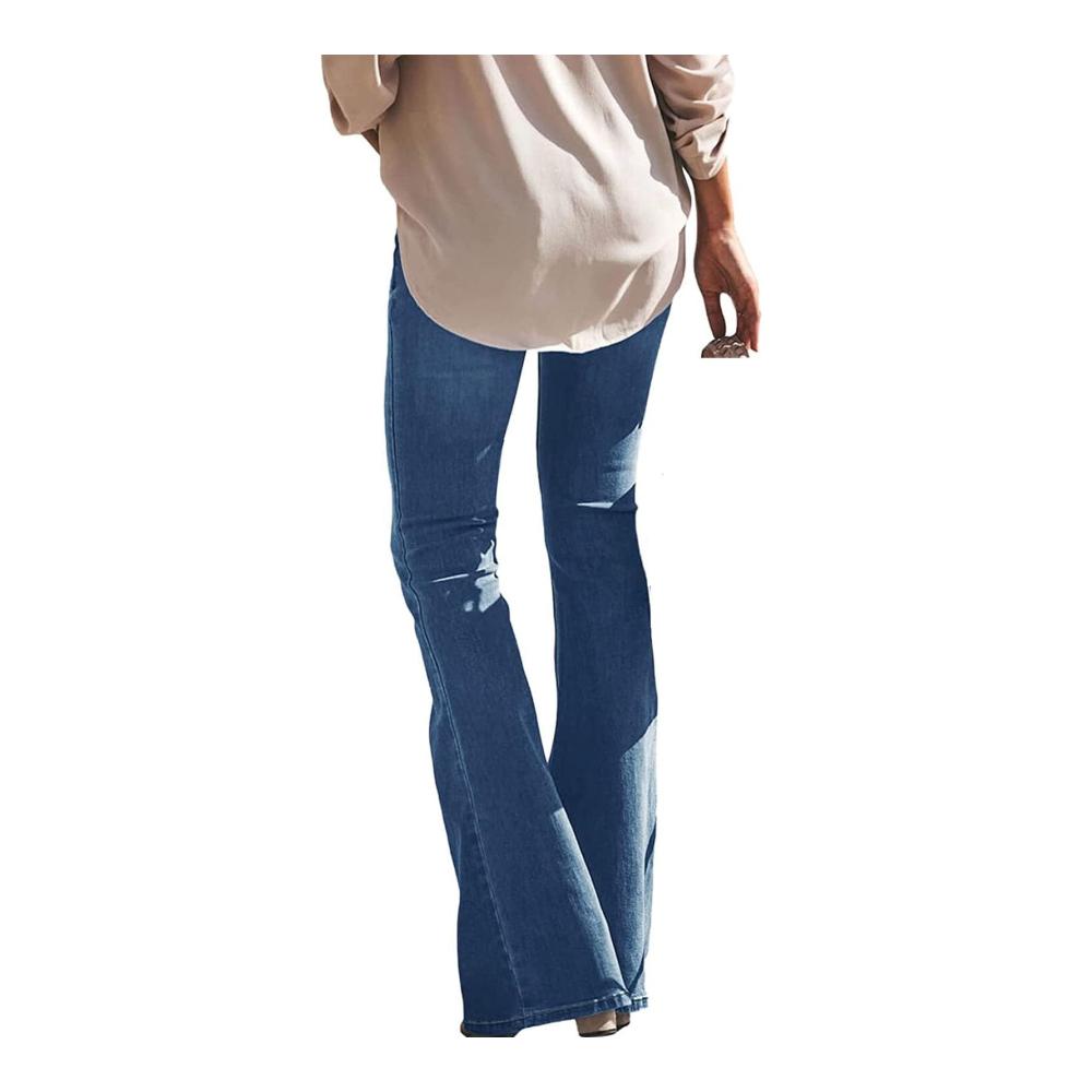Entdecken Sie die perfekten Damen-Jeanshosen Bootcut Schlaghose Stretch High Waist gerade und mehr! Stilvoll und bequem für jeden Anlass
