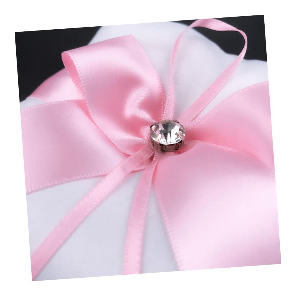 Hochwertiges Hochzeit Ringkissen 1 Stück | Elegantes Handgefertigtes Braut Kopfkissen Für Hochzeitsfeier Party Brautjungfer Dekoration Ringträger