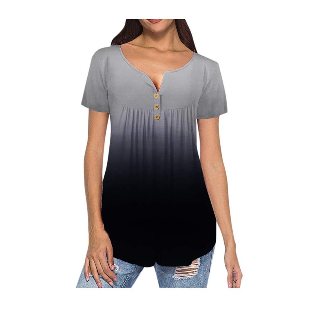 01-schwarz T-shirt Damen
