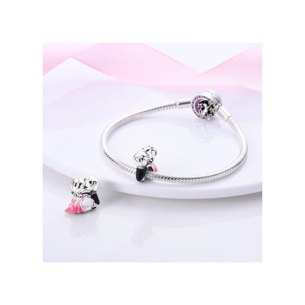 Entzückende Bead Charms Luxuriöse 925 Sterling Silber Anhänger für Pandora Armbänder und Halsketten. Perfekt für Frauen und Mädchen die Stil und Eleganz suchen