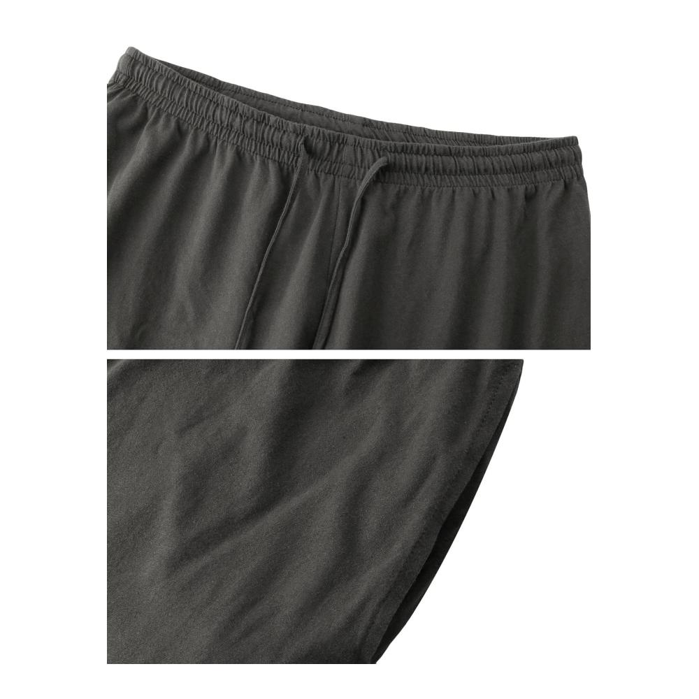 Erfrischende Nächte Herren Baumwolle Schlafanzug Set - Sommer-Pyjama mit Kurzarmshirt und Schlafhose für ultimativen Komfort beim Schlummern! Jetzt erhältlich in S-XXL