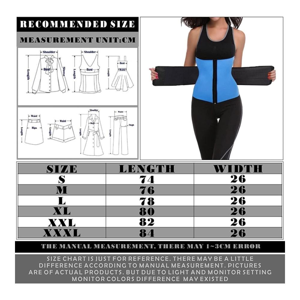 Schnellere Taille Stärkere Haltung! Taillenmieder Reißverschluss-Haken Bauchtrimmer Rückenstütze. Perfekt für Männer und Frauen Sport und Alltag. Jetzt entdecken
