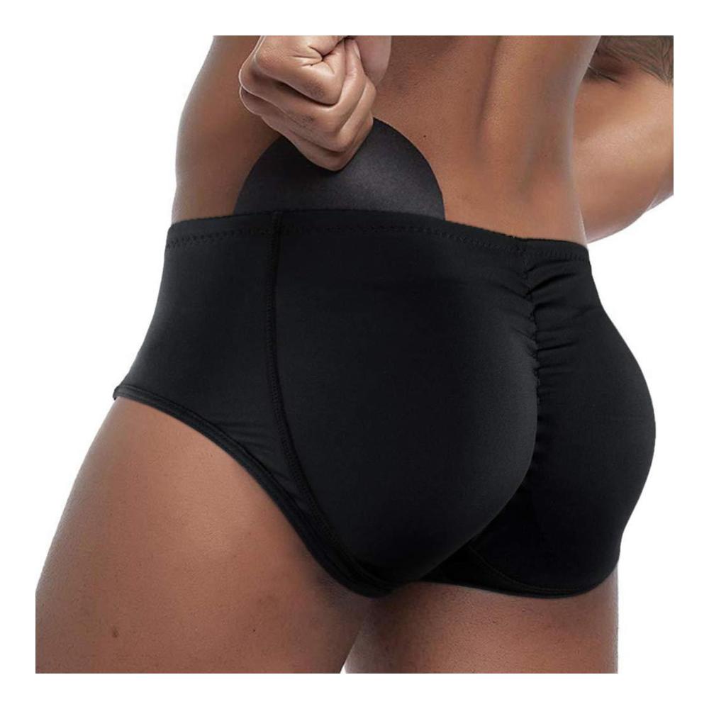 Retroshorts für Männer Booty-Lifting Unterwäsche mit Push-Up-Effekt und Hüftpolsterung - Sexy Trunks für einen gestrafften Po