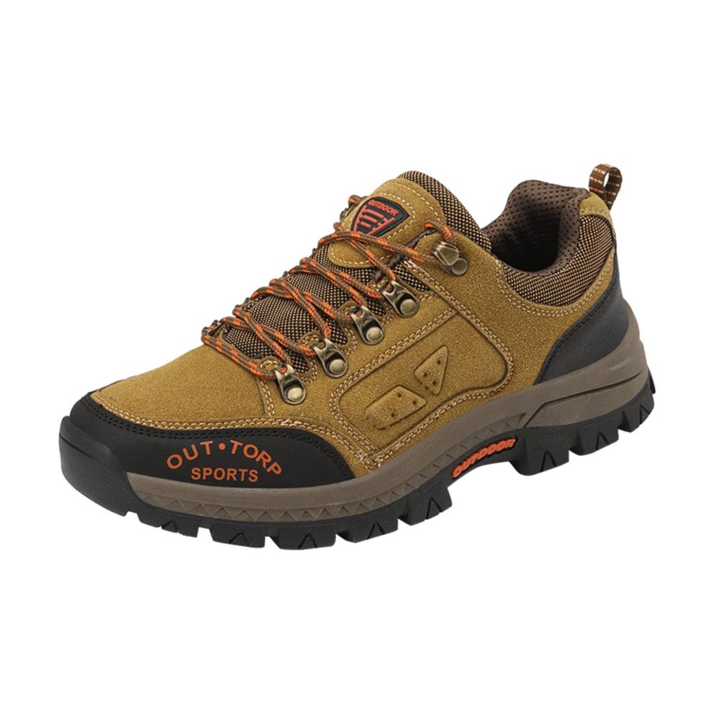Hochwertige Trekking- & Wanderschuhe Komfortable Flache Sohle rutschfest Schnürung | Ideal für Outdoor-Abenteuer | Stilvoll & langlebig