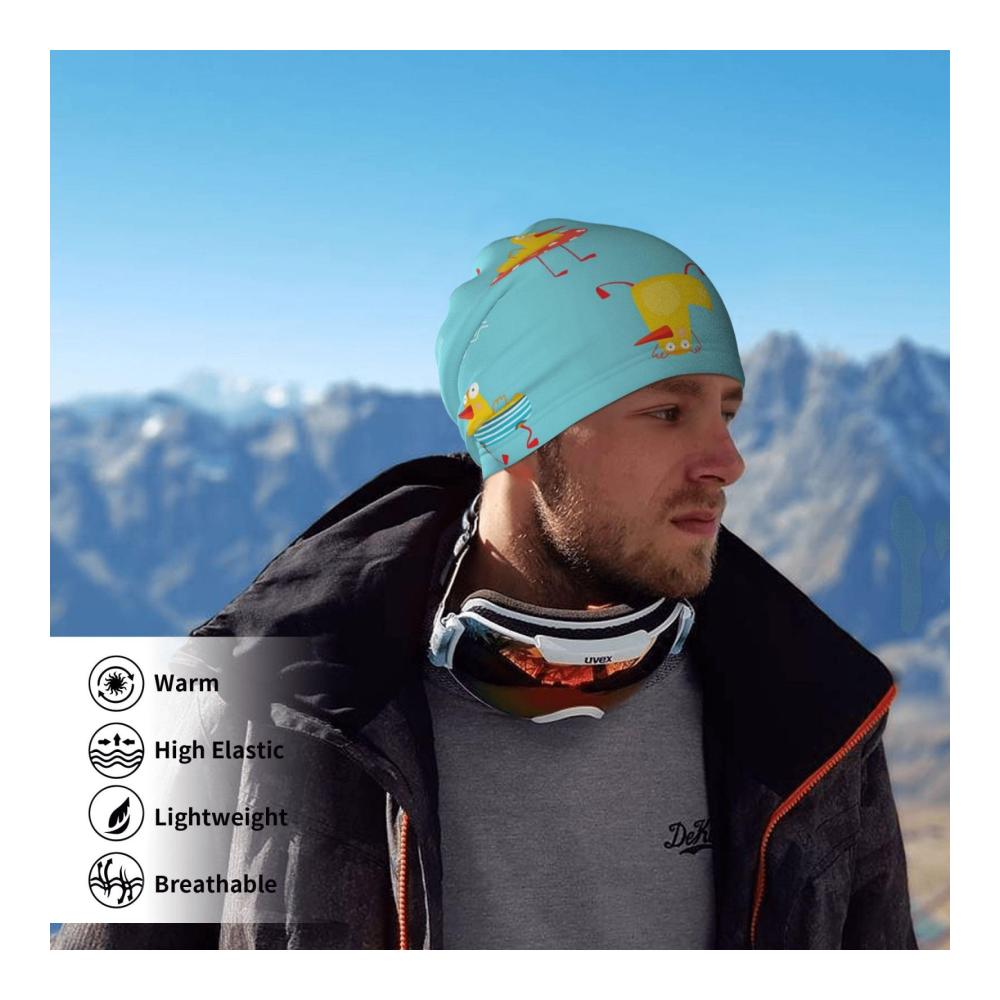Lustiger Winddichter ZORIN Halswärmer Schal mit Ente für Ski & Sport Unisex Gelb One Size