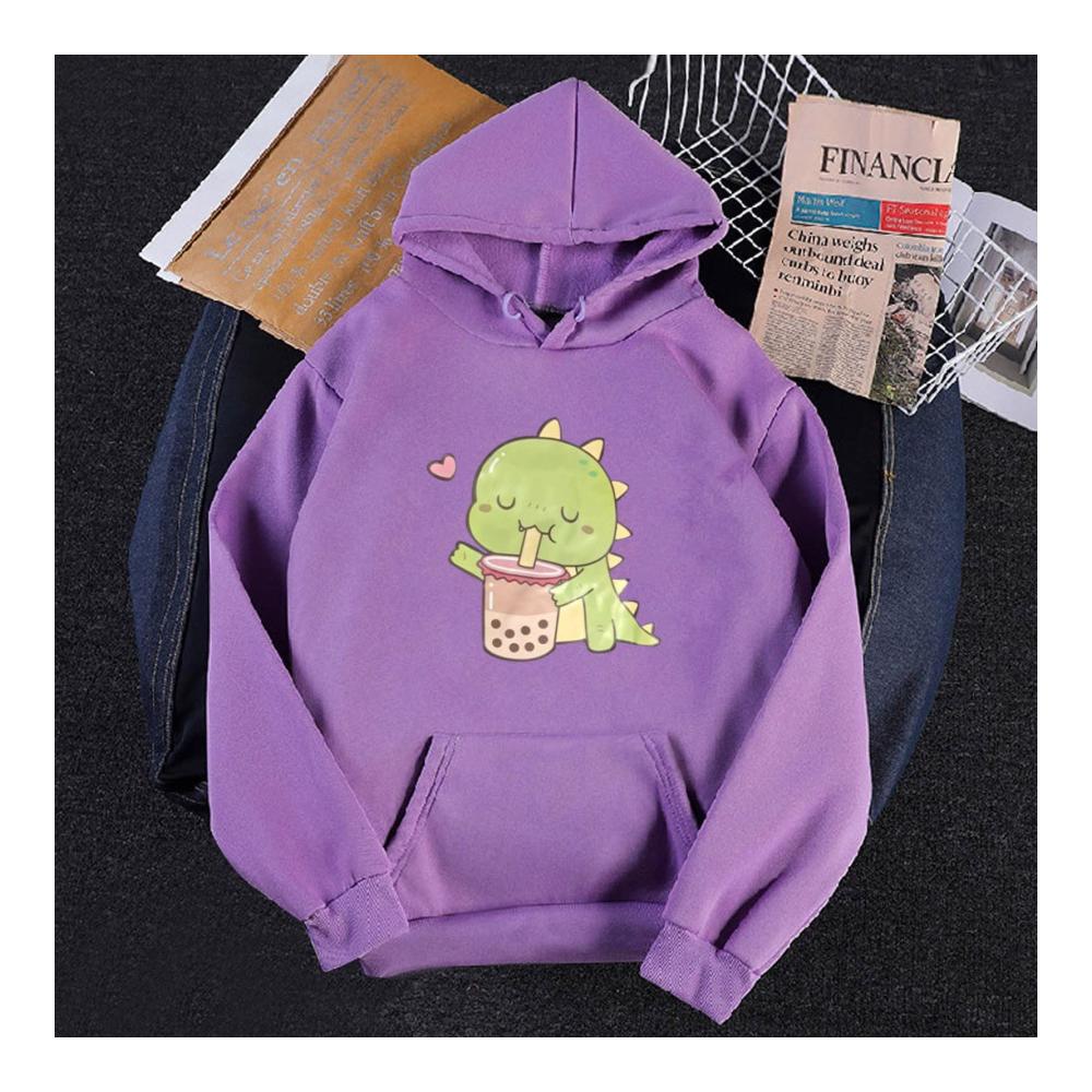 Damen Kapuzenpullover Langarm Lang Sweatshirts Locker oversized Sweatshirts Kapuzenpullover mit Kängurutasche Oversize Kapuzenoberteil Herbst Winter Casual