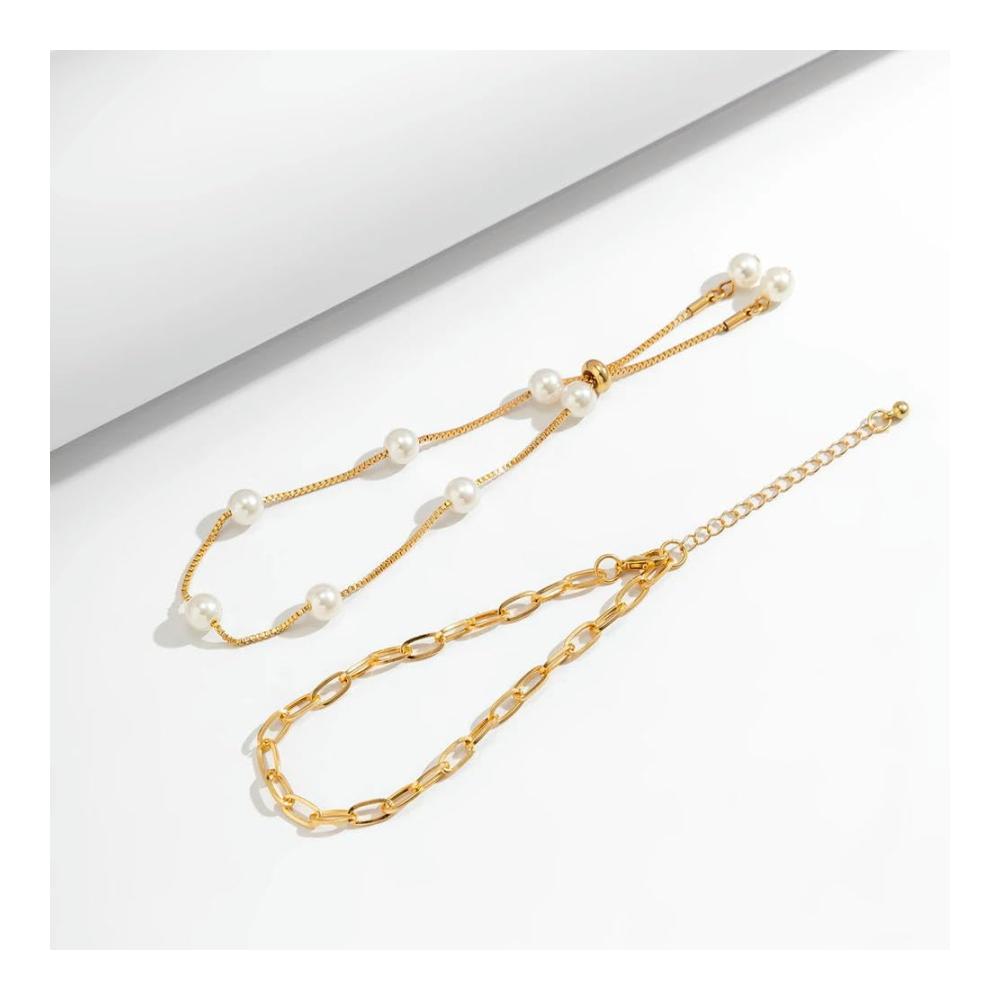 Elegante Boho Fußkettchen-Set Perlenanhänger Quasten & Mehr! Perfekt für Sommer Strand und Brautkleider. Holen Sie sich jetzt Ihren sommerlichen Schmuck