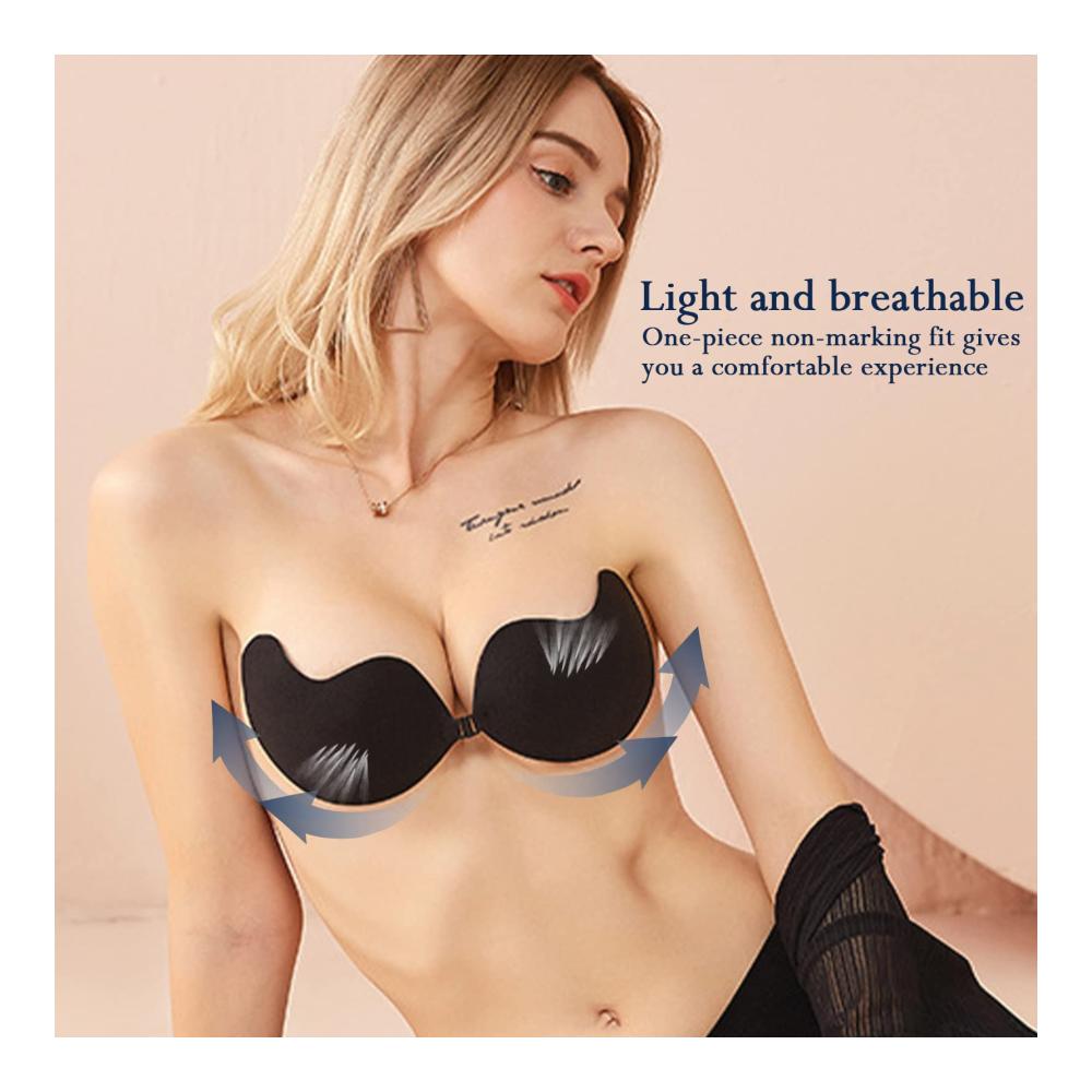 Entdecken Sie den perfekten Halt mit unseren Klebe-BHs! 2 Stück mit Silikon Nippelpads für unsichtbaren Push-Up. Ideal für Partys & rückenfreie Kleider. Jetzt bestellen