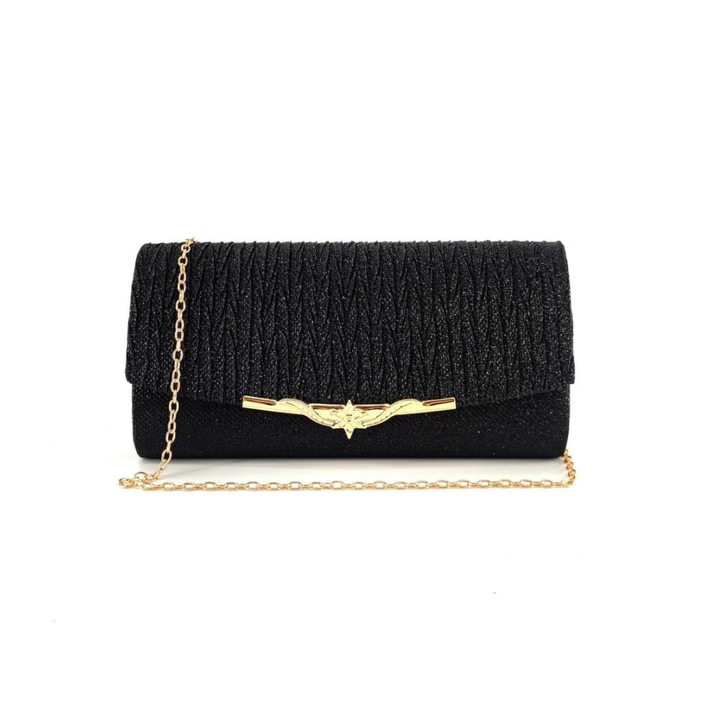 Elegante Clutch mit Kette für besondere Anlässe Abendtasche Crossbody-Tasche Handtasche und Brauttasche für Hochzeit Party und mehr