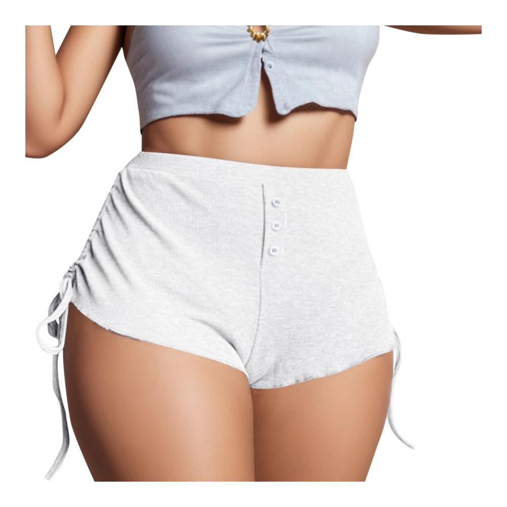 Erfrischende Damen Sommer-Shorts Lässig leicht & stylish! Baumwoll-Hotpants mit Tunnelzug für ultimativen Komfort. Perfekt für den Sommer-Look